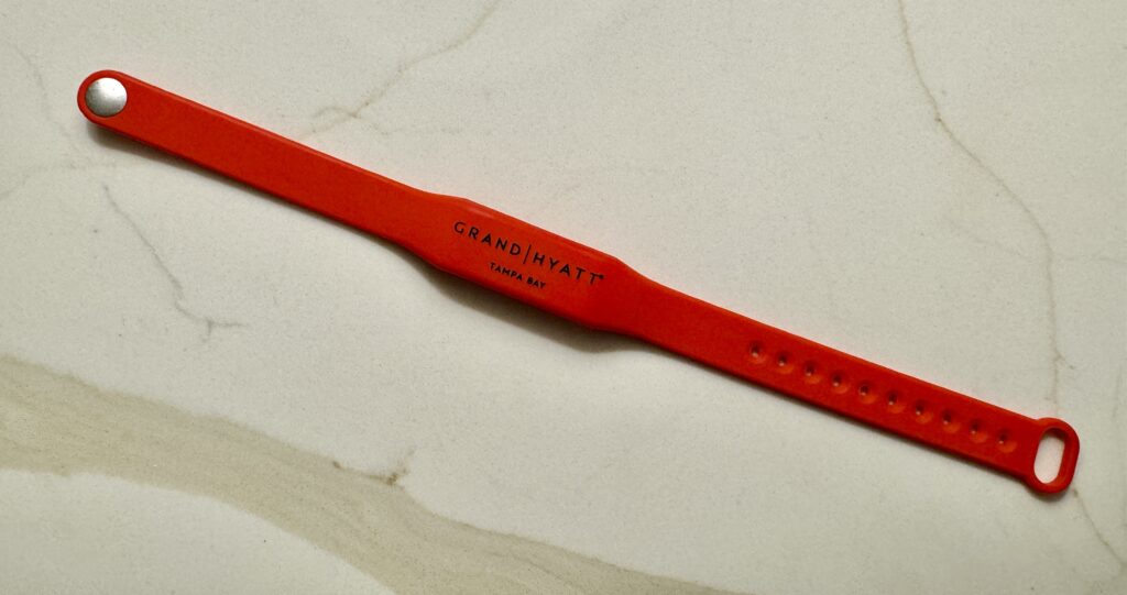 Grand Hyatt Tampa Bay Wristband