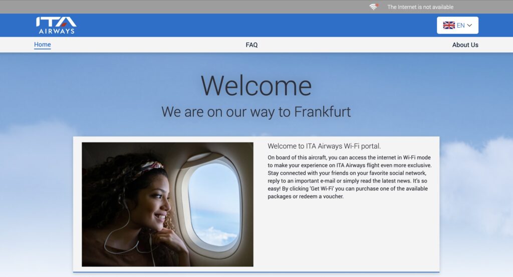 ITA Airways Wi-Fi 1