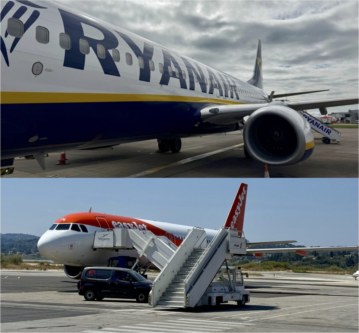 Ryanair easyJet 17 Ryanair easyJet 17