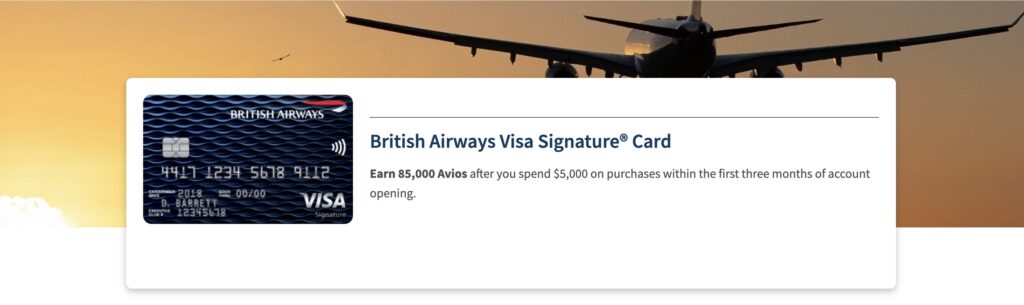 British Airways Visa