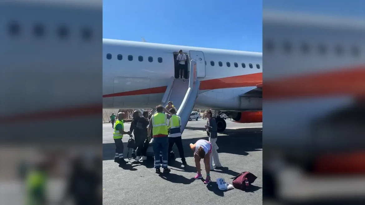 easyJet Evacuation