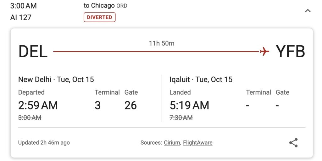 Air India Flight Status