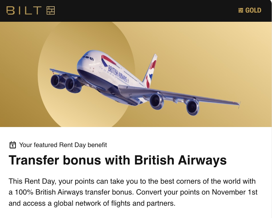 Bilt British Airways