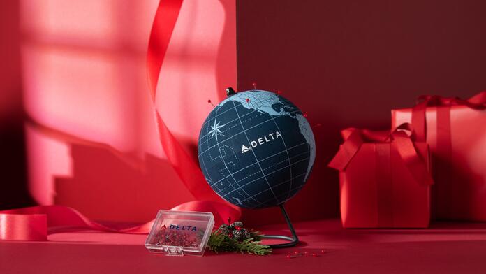 Delta Push Pin Globe