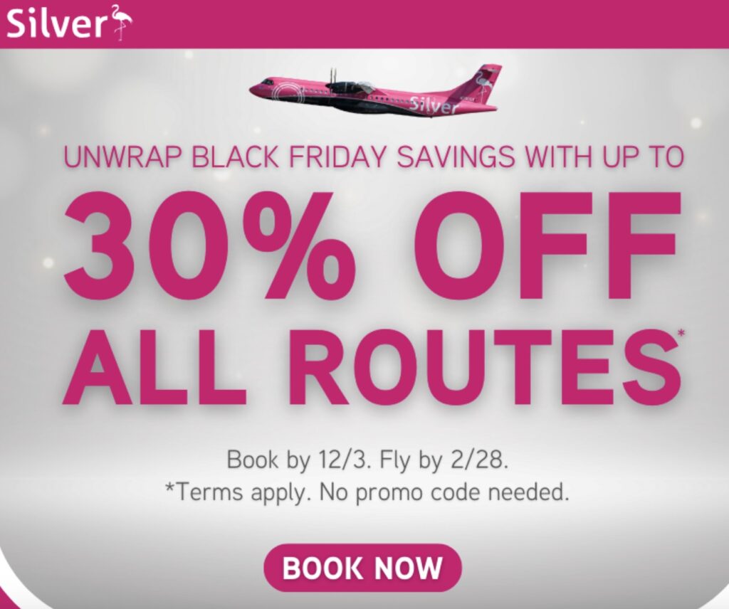 Silver Airways Black Friday