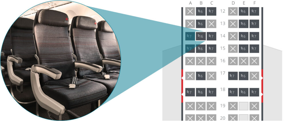 Air Canada Seats