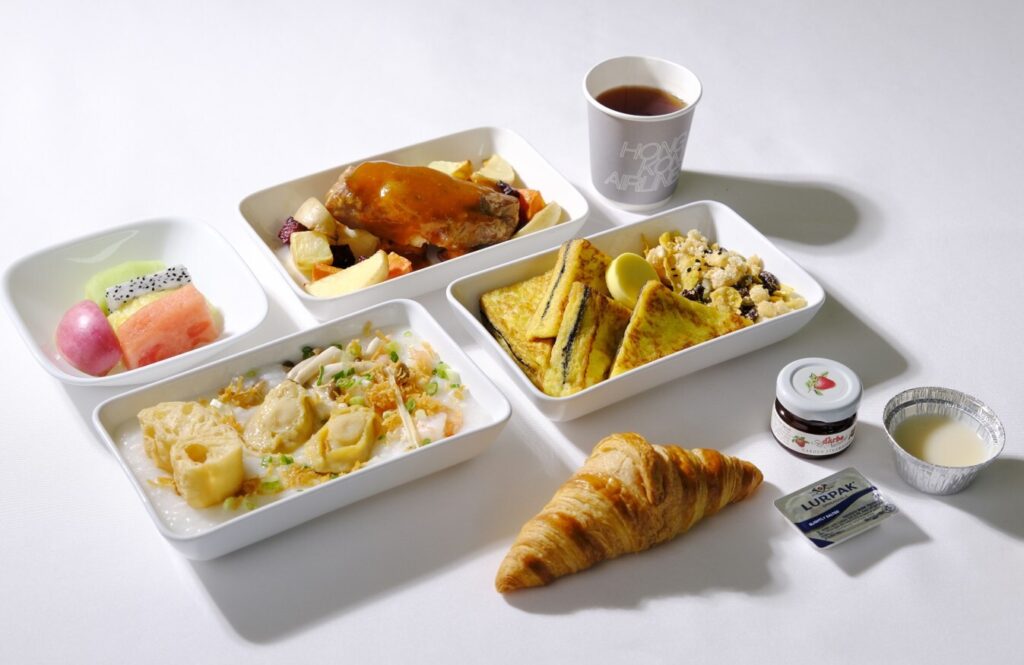 Hong Kong Airlines Meal