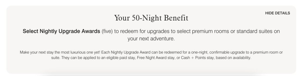 Marriott 50 Nights