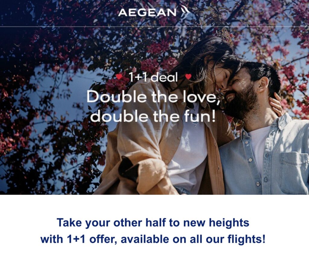 Aegean 2 for 1