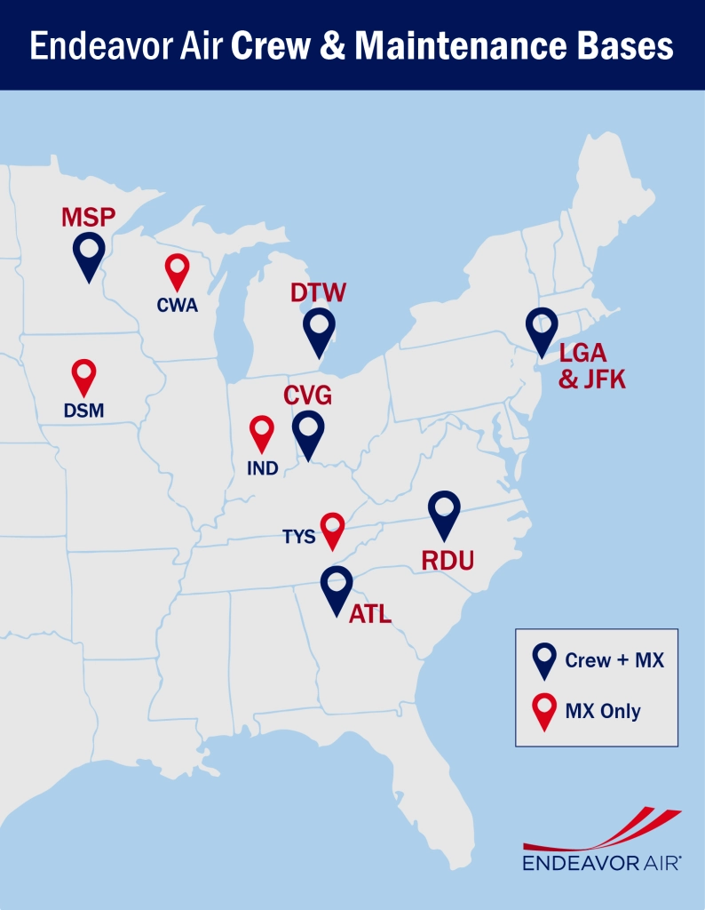 Endeavor Air Bases