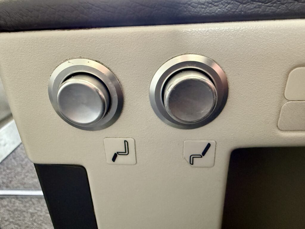 Breeze Seat Controls