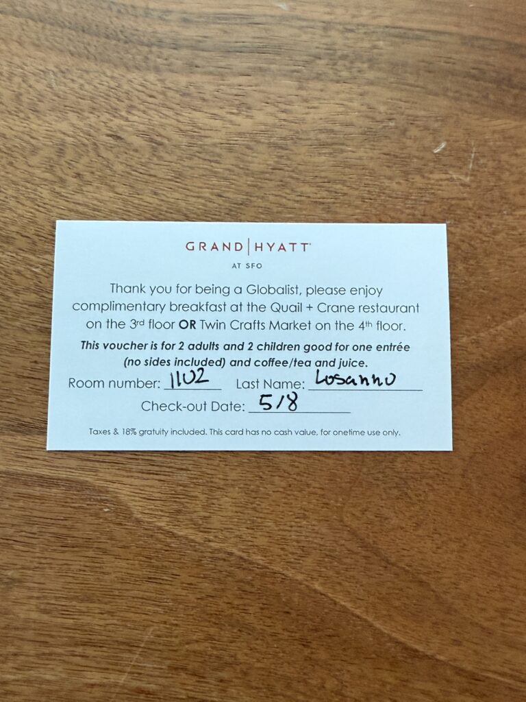 Grand Hyatt SFO 7