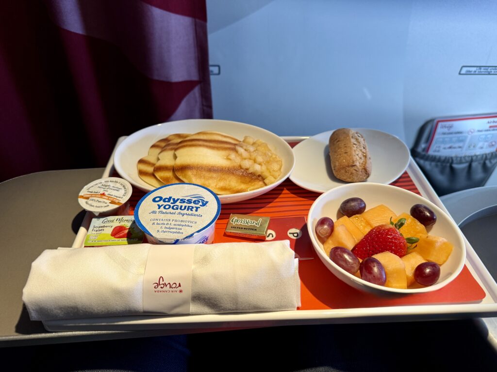 Air Canada Pancakes 1