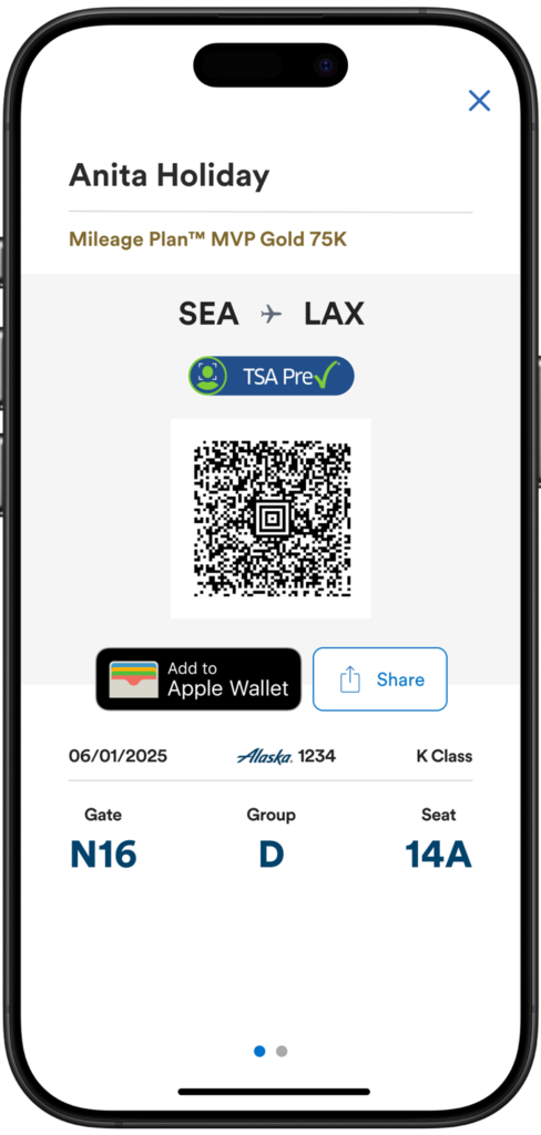 Alaska TSA PreCheck Touchless