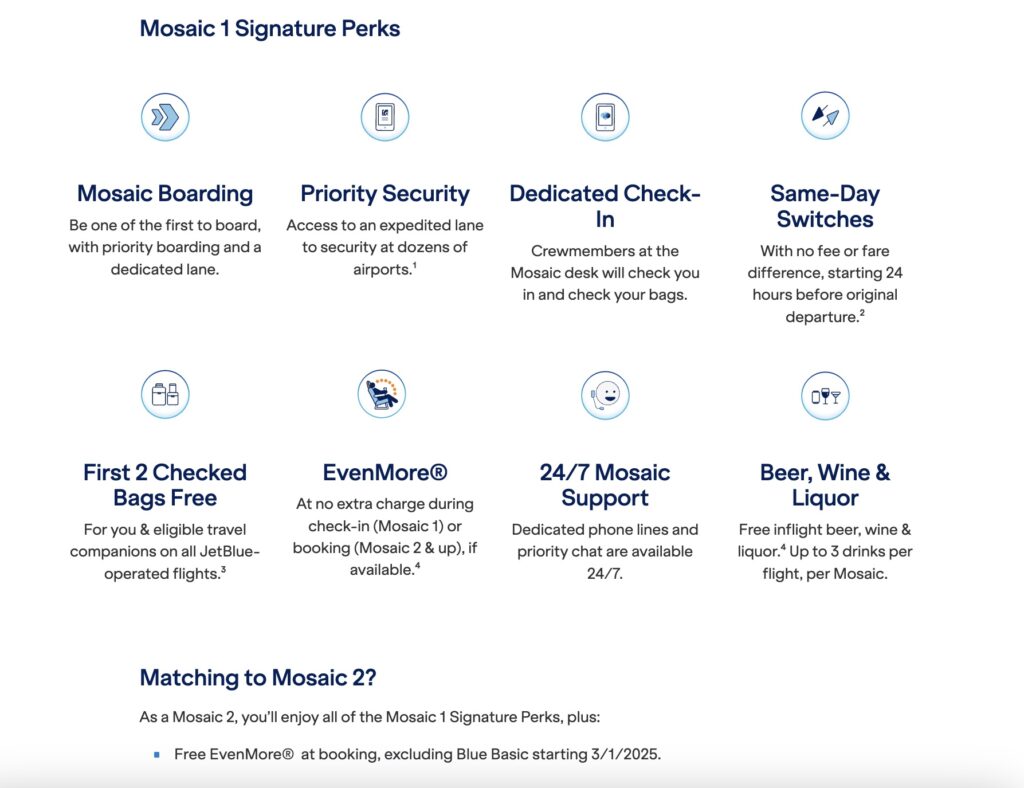 Mosaic 2 Benefits