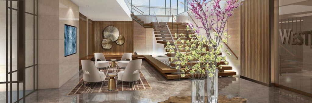 Westin Flushing Queens Lobby