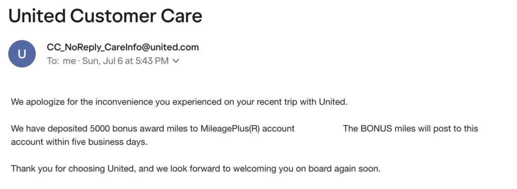UA Customer Care