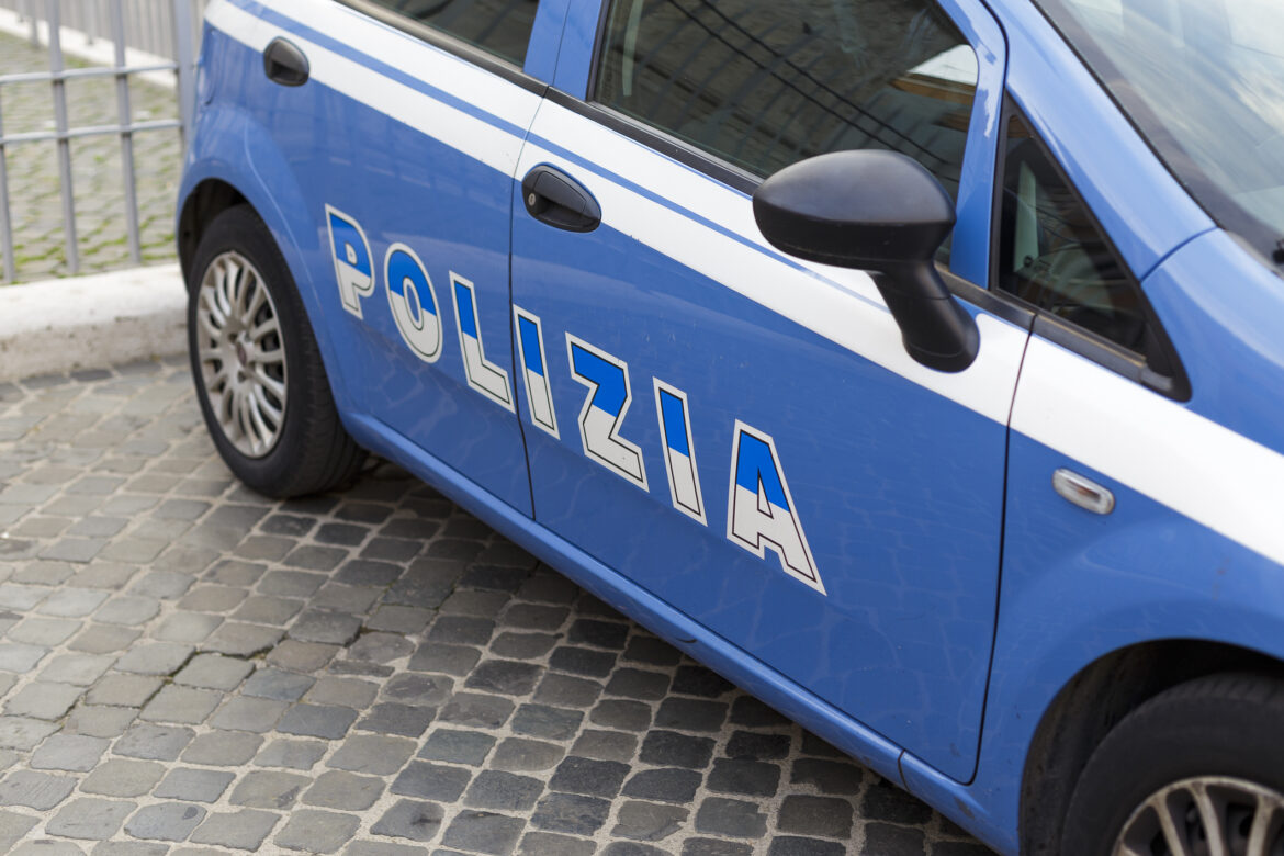 Italian Police Car