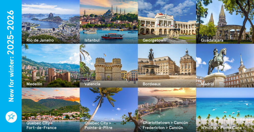 Air Transat Destinations