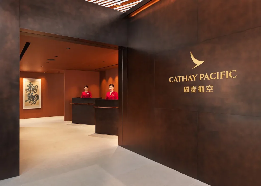 Cathay Pacific Beijing Entrance