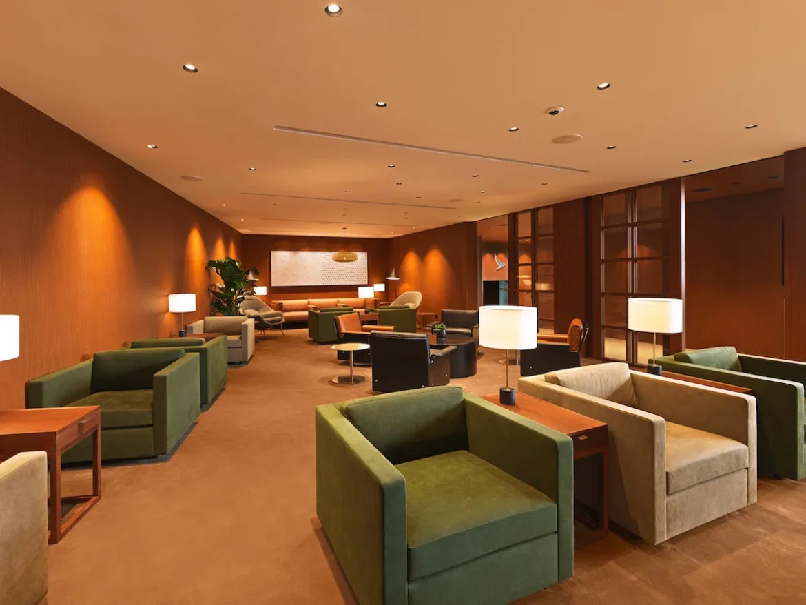 Cathay Pacific Lounge Seating