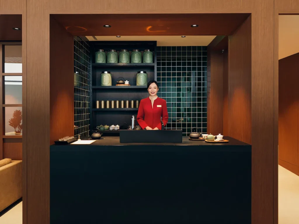 Cathay Pacific Lounge Tea