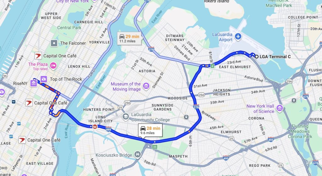 Hyatt Regency Times Square Map