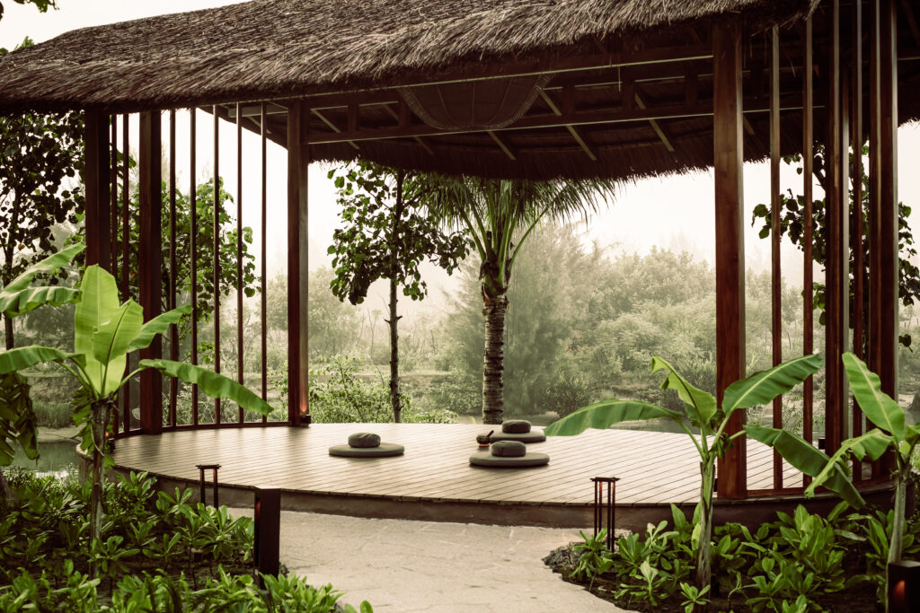 Namia River Retreat, Meditation Sala