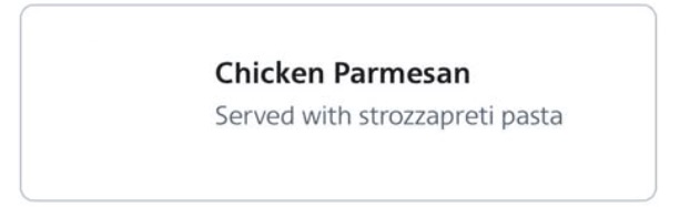 AA Chicken Parmesan