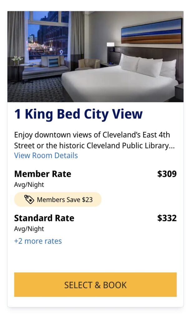Hyatt Regency Cleveland Booking