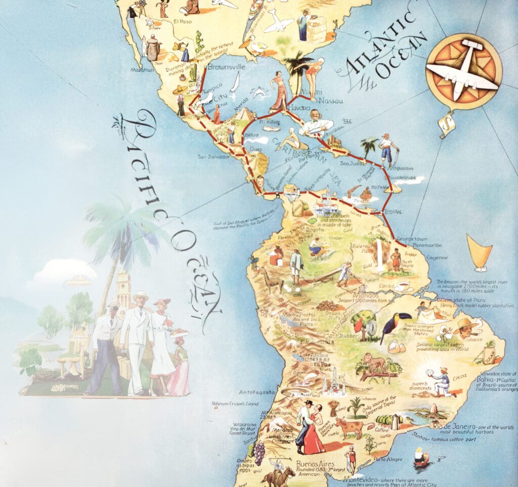 Pan Am Route