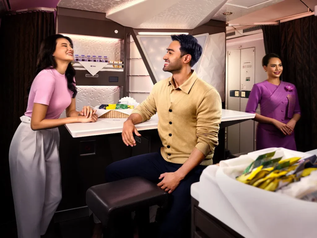 Thai Airways Premium Economy Plus Bar