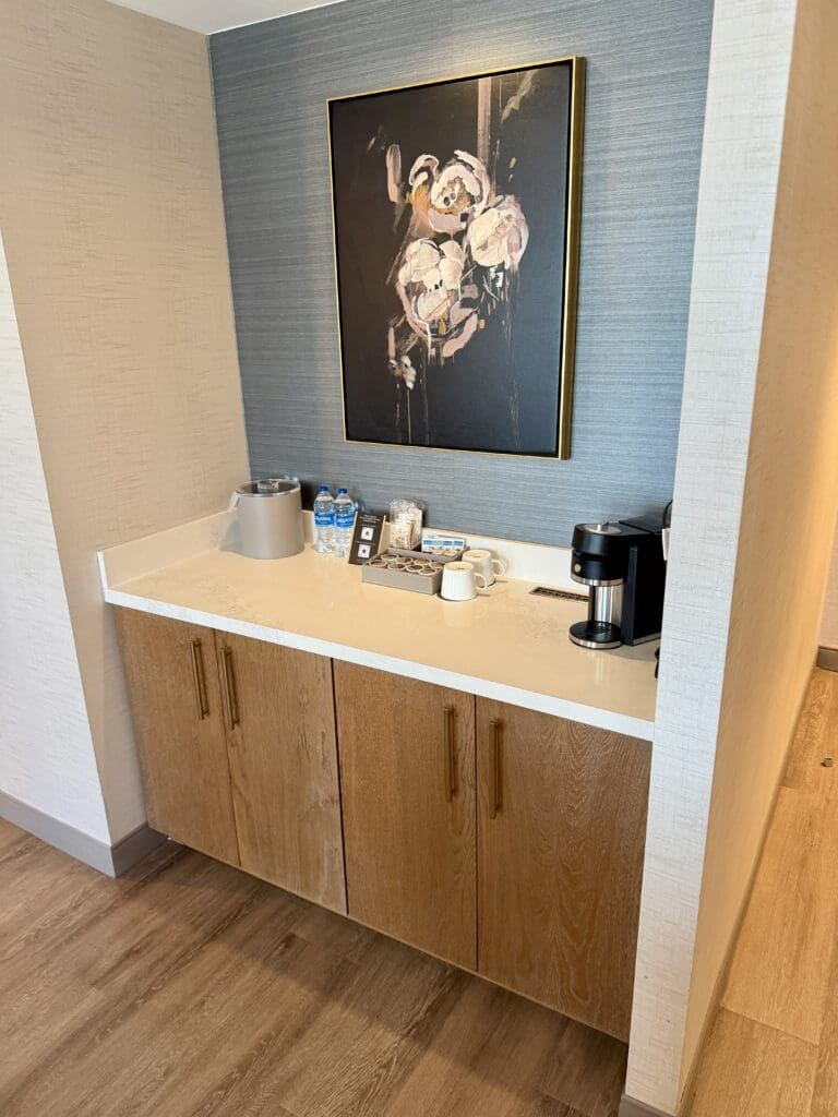 a painting on the wall