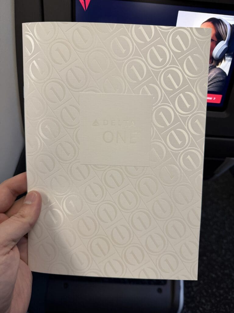 \Delta One SFO-JFK 14