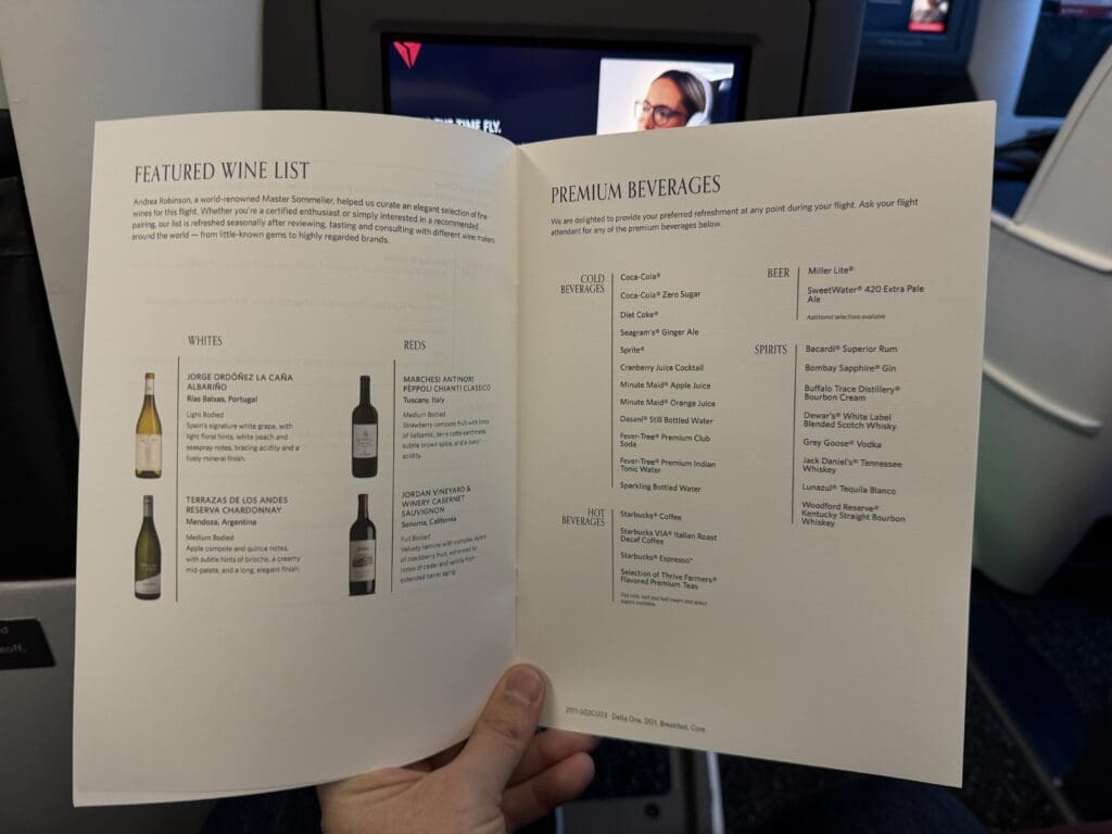 Delta One SFO-JFK 17