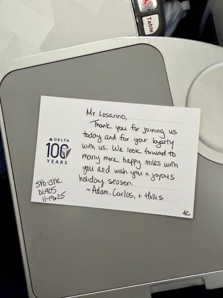 Delta One SFO-JFK 29