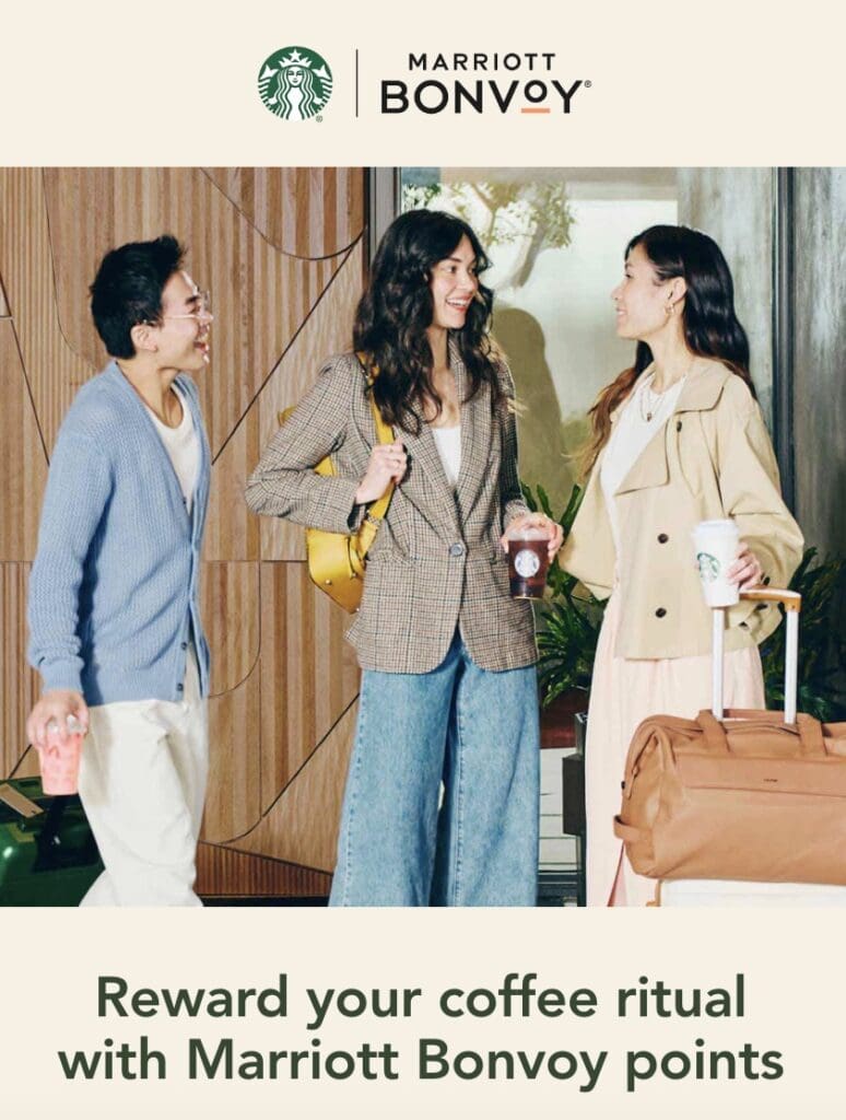 Marriott Bonvoy Starbucks