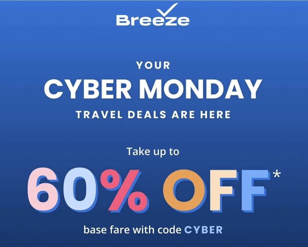 Breeze Cyber Monday
