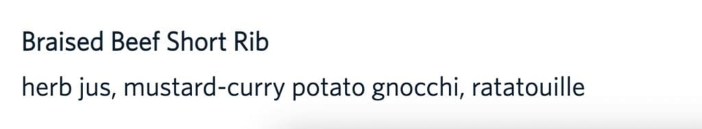 Delta Braised Beef Short Rib