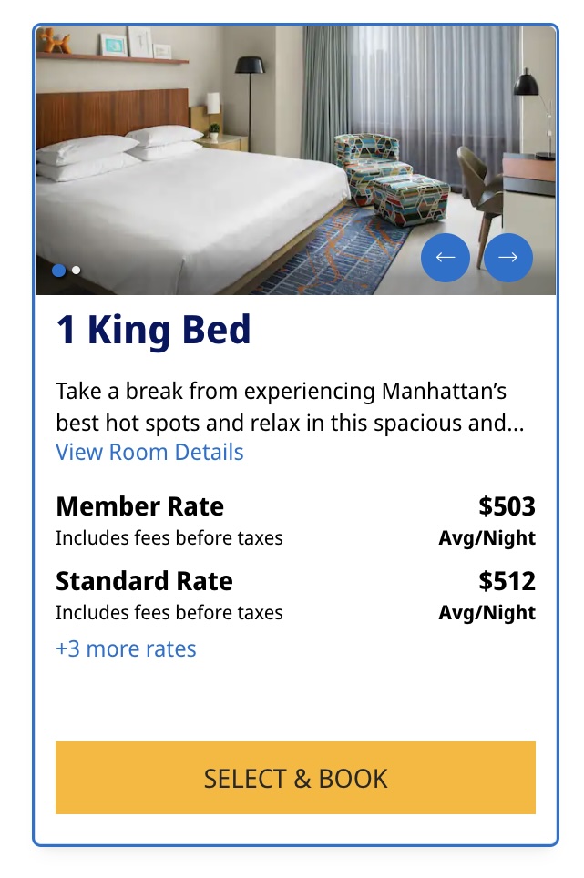 Hyatt Centric Times Square Booking