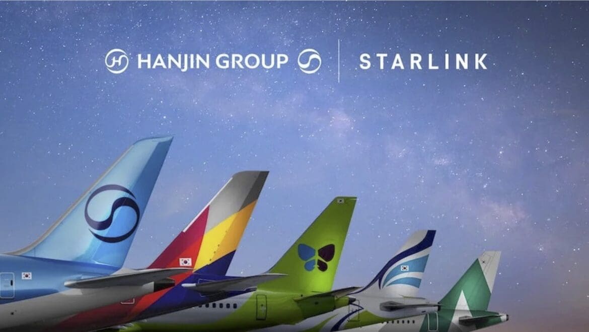 Korean Air Starlink
