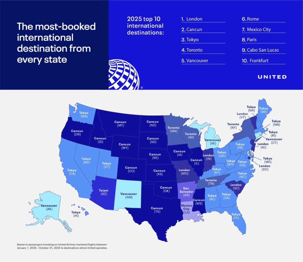 United International Map