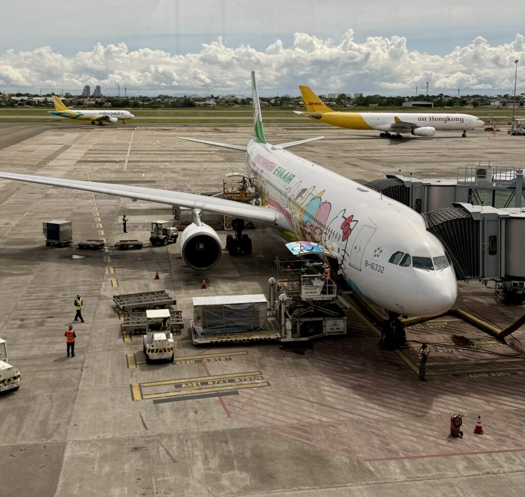 EVA Air CEB-TPE 5