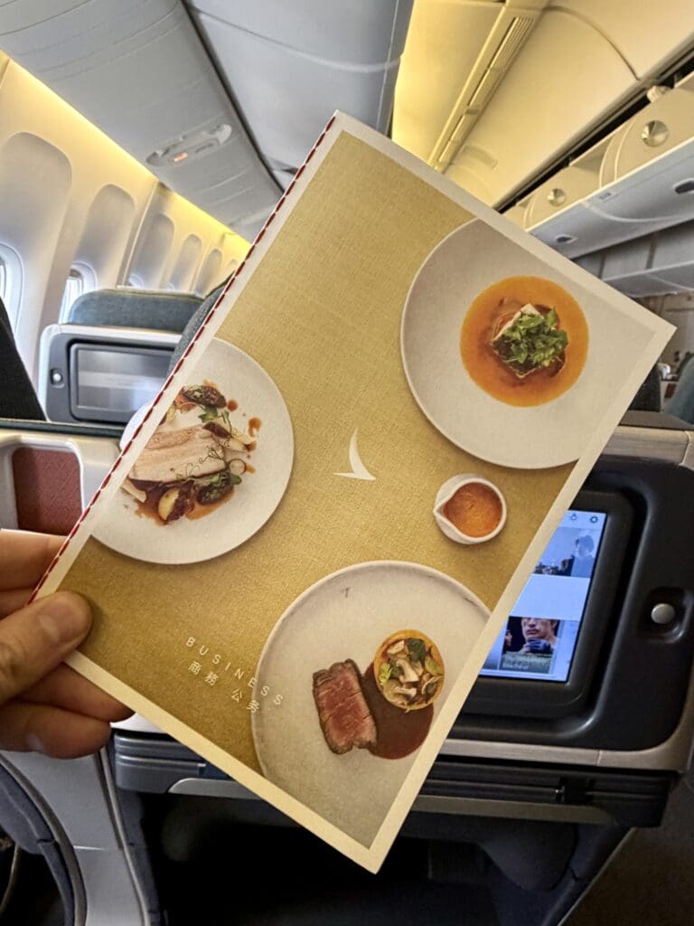 Cathay HKG to MNL 17