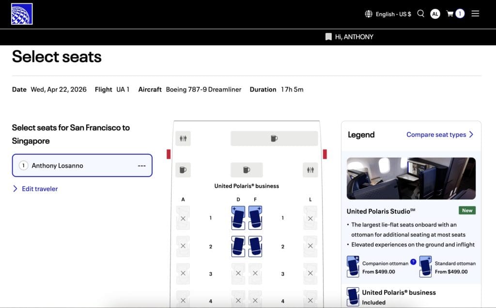United Polaris Studio Cost