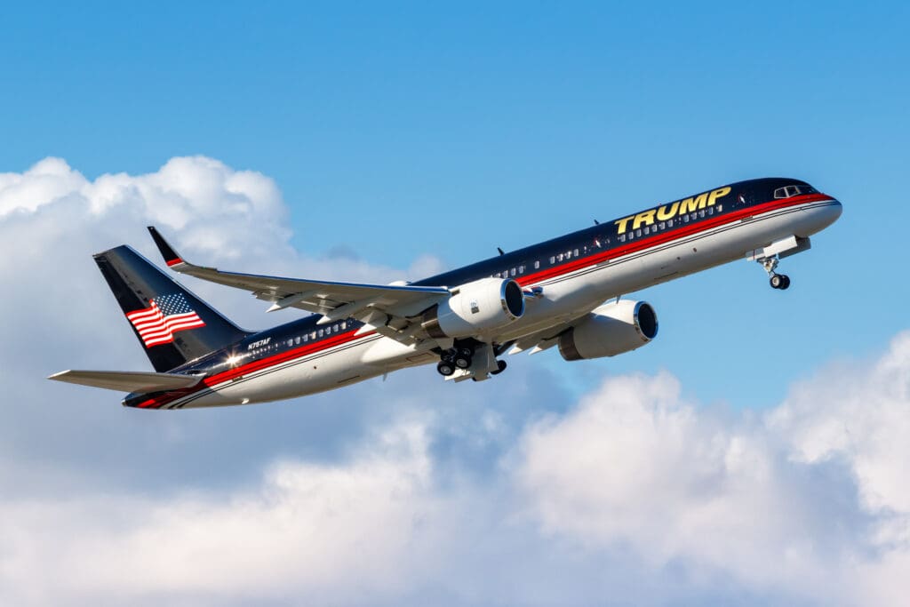 Trump Boeing 757-200