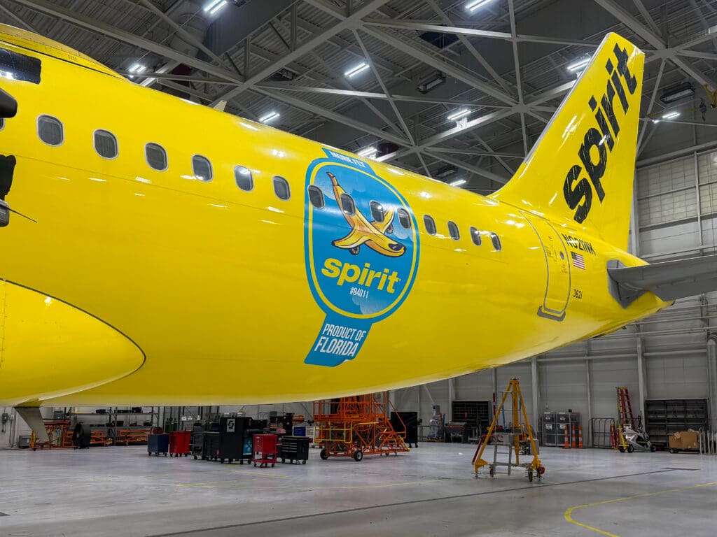 Spirit Banana Livery 1