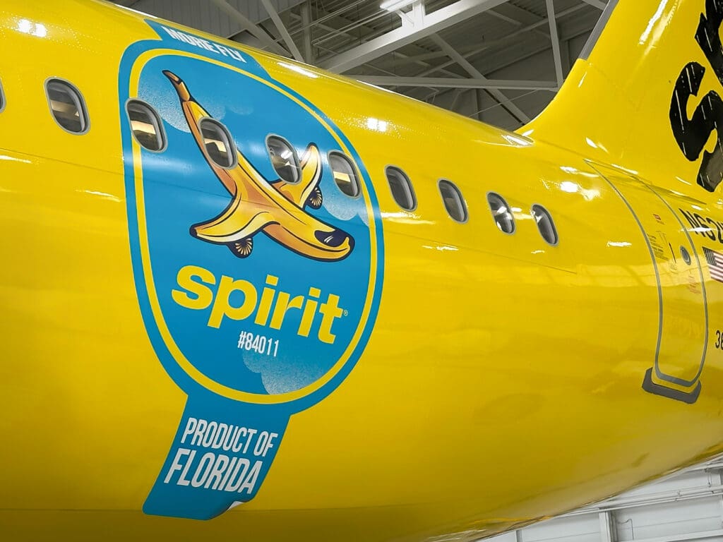 Spirit Banana Livery 2