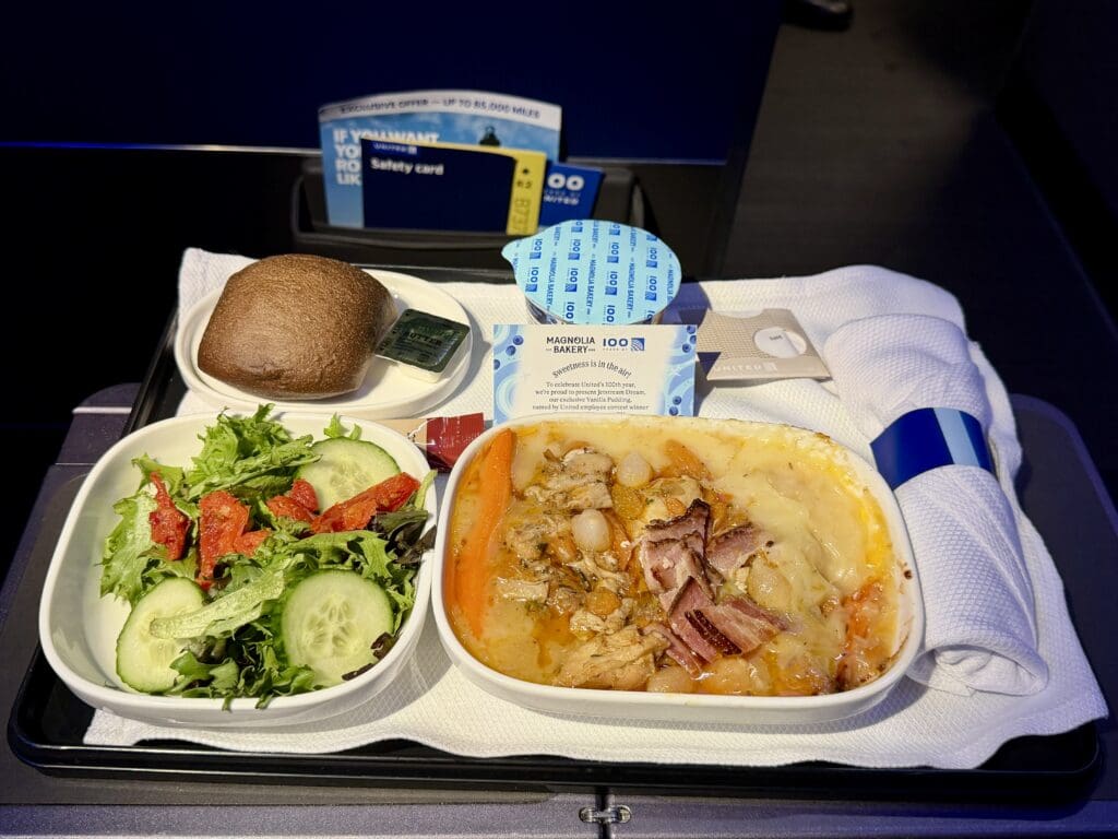 Coq Au Vin Taste Test United Airline 4