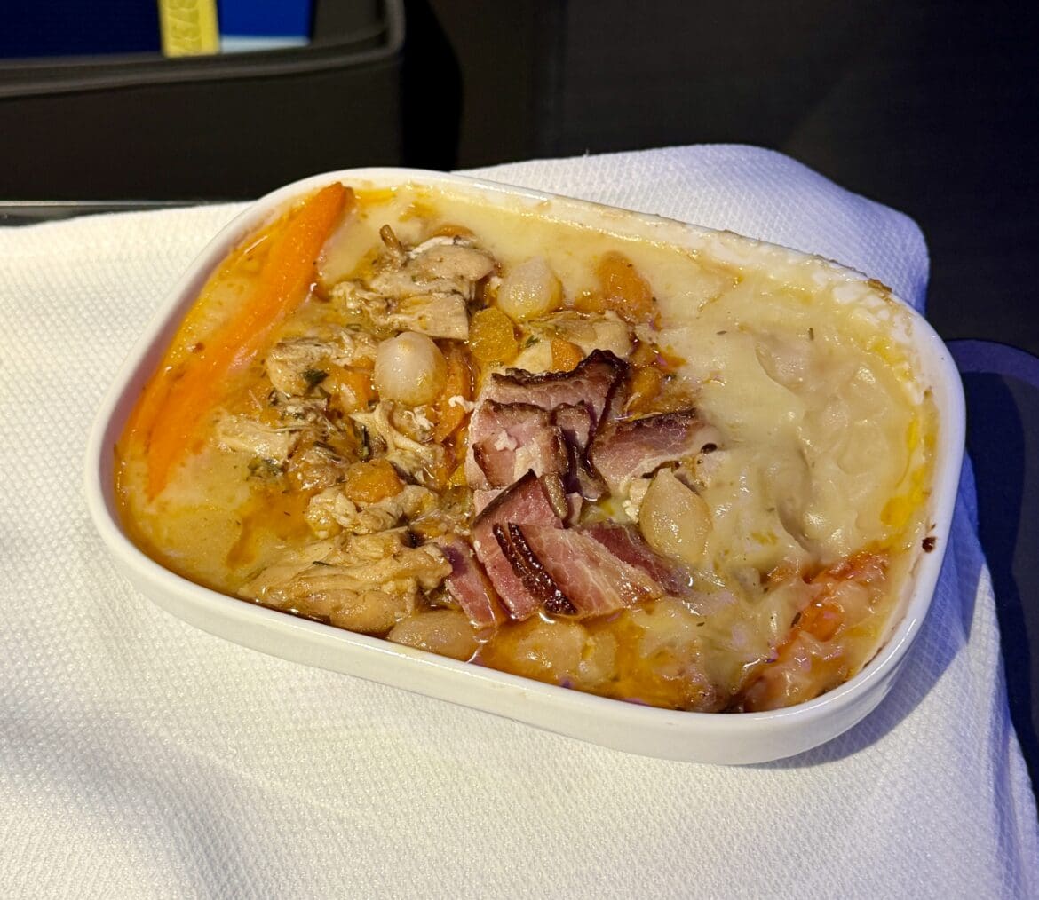 Coq Au Vin Taste Test United Airline 1